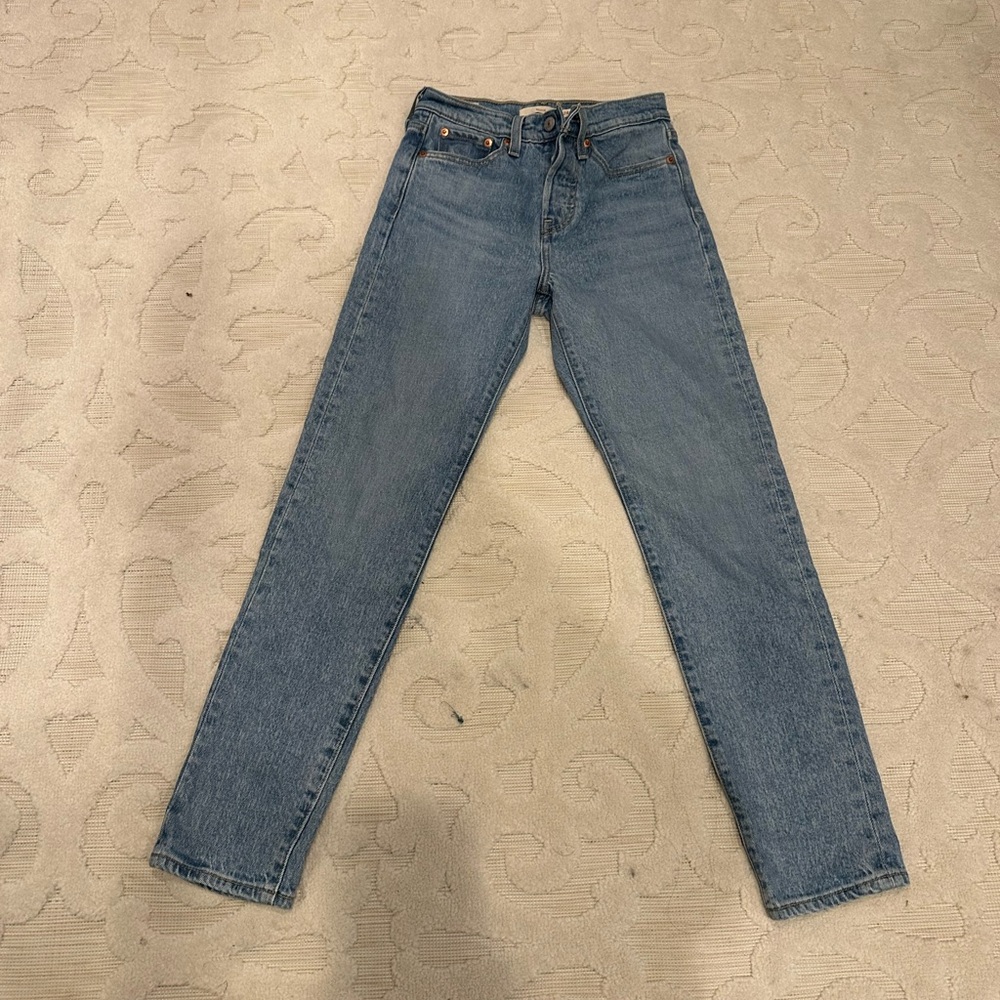 Levi's Blue Straight Leg Jeans